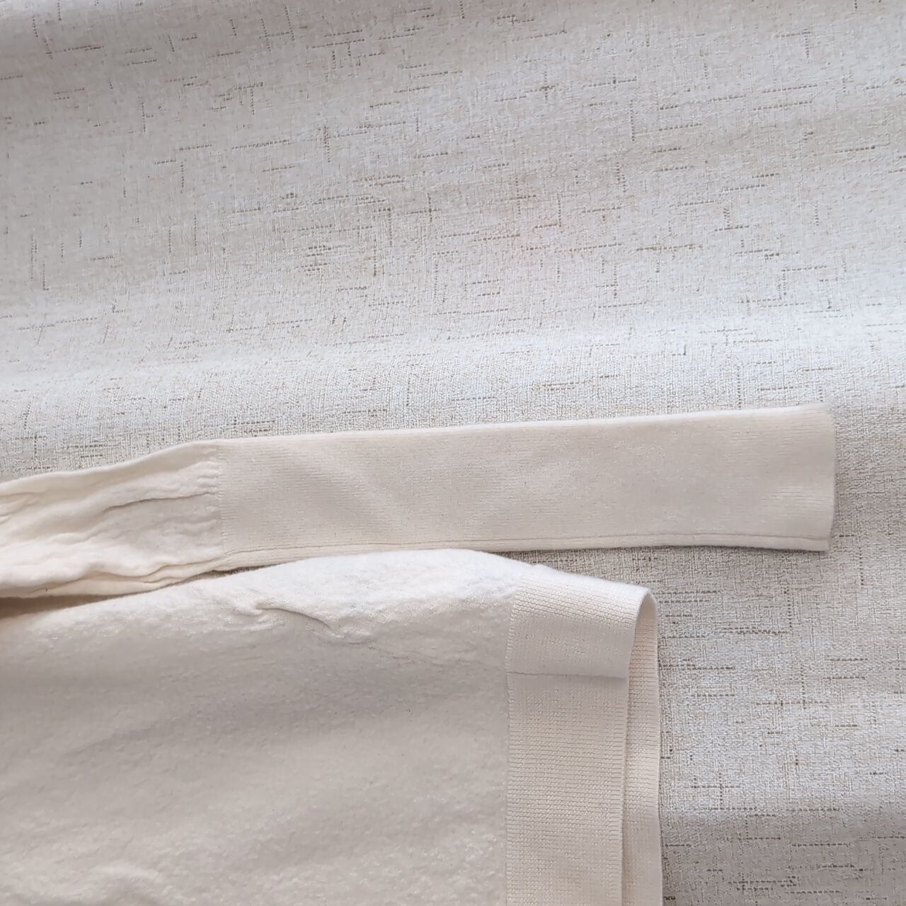 Acne Studios Delight Merino Wool Pullover Sweater Cream Size Small — image 3 of 6